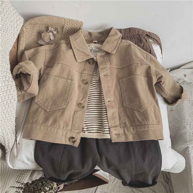 Children's Line-pressing Casual Pants Boys And Girls Baby Pants Spring And Autumn Clothing - RICALOUX