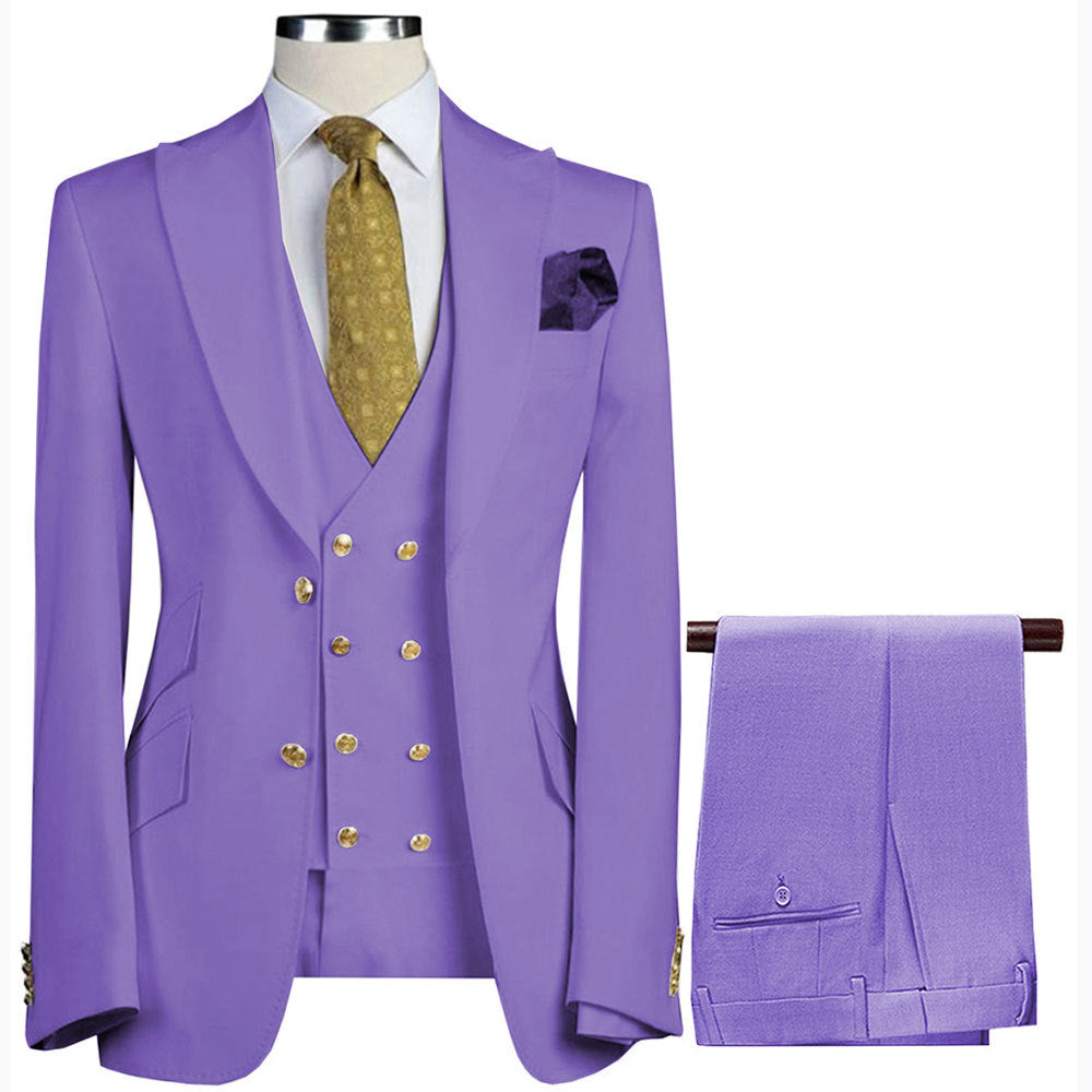 Casual And Versatile Mens Suit Vest Three-Piece Set – Premium 0 | RICALOUX