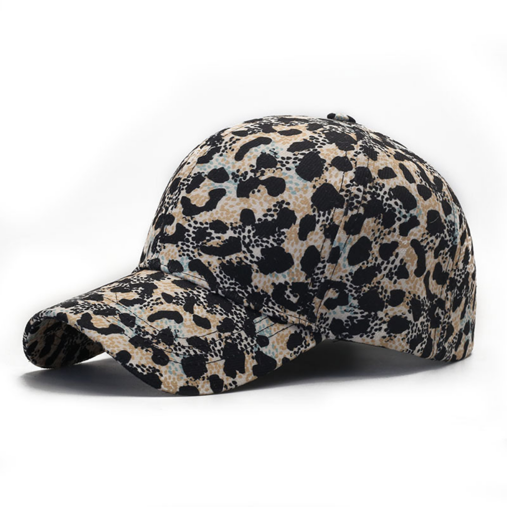Leopard-patterned Spotted Light Board Adjustable Trend-forward Curved-brim Baseball Cap Suitable For Shopping, Traveling And Sports – Premium 4 | RICALOUX