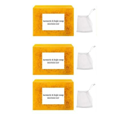 Turmeric Soap Lemon Soap Kojic Acid Soap Ginger Handmade Cold Process – Premium 0 | RICALOUX