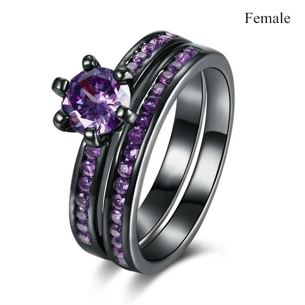 Lovers Purple Ring - RICALOUX