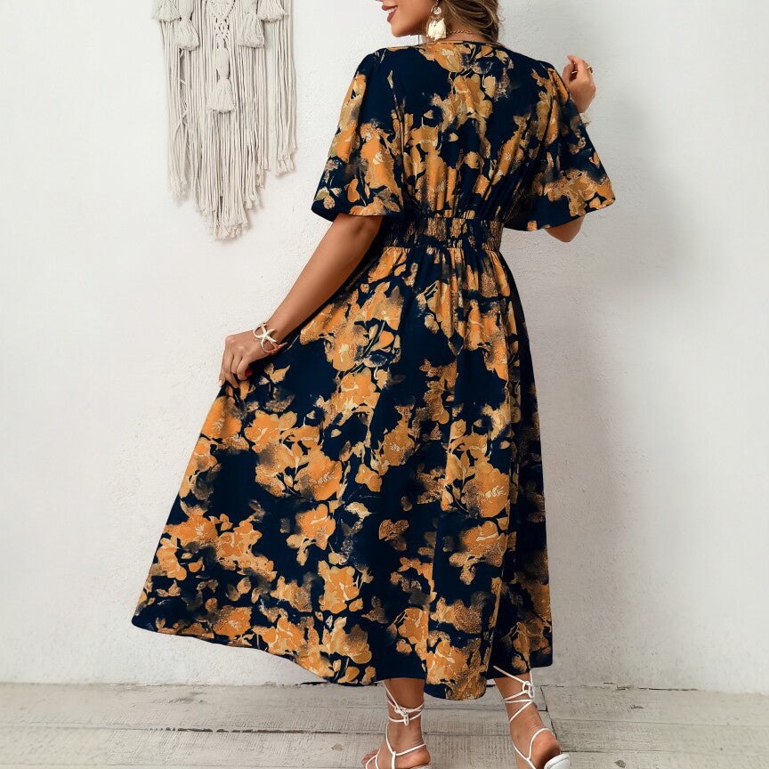 Summer European And American-style Midi Dress – Premium 0 | RICALOUX