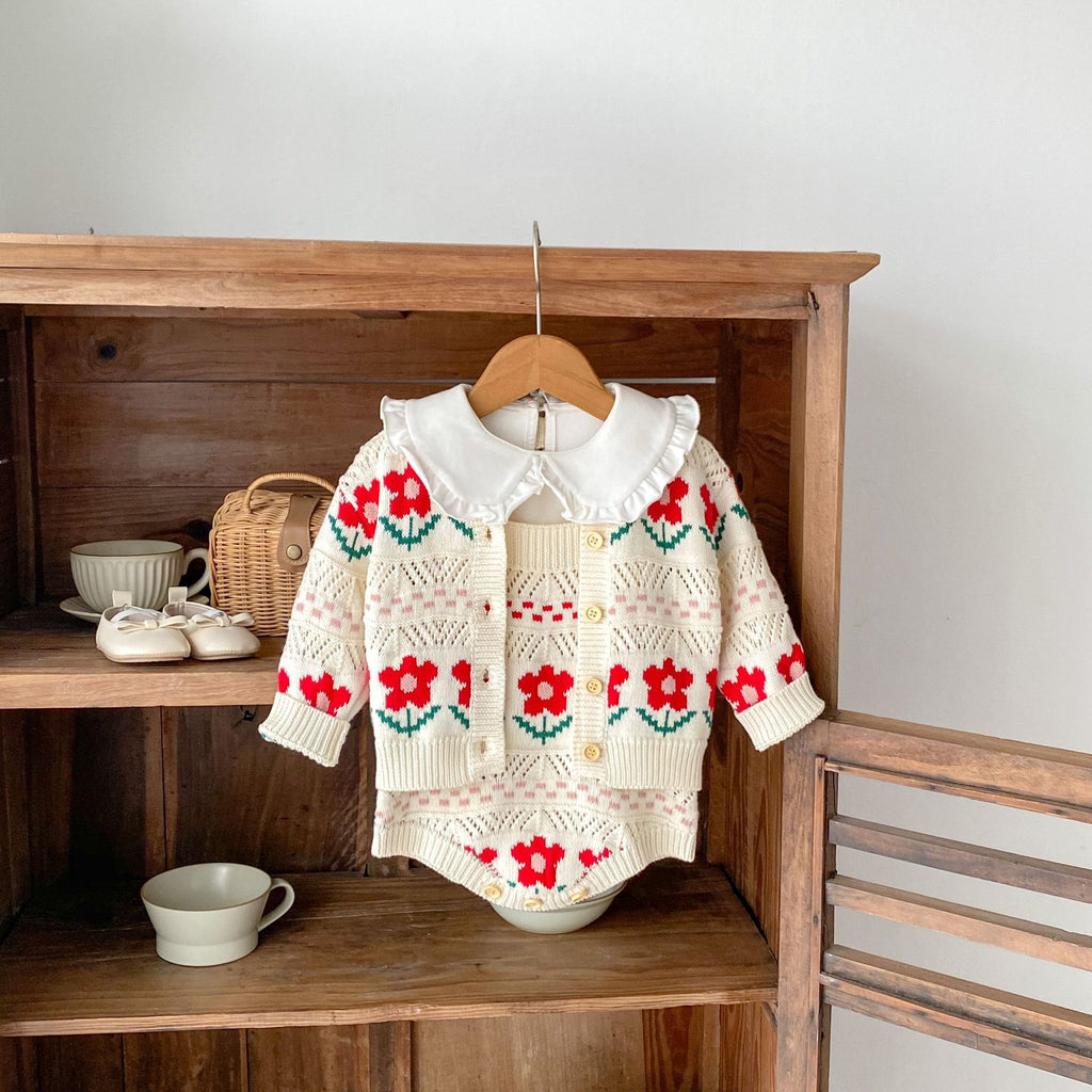 Autumn Clothing Infant Baby Girl Baby Sweaters Cardigan Clothes - RICALOUX