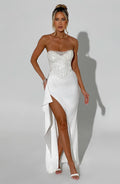 Emrielle Maxi Dress - Ivory – Premium 4 | RICALOUX