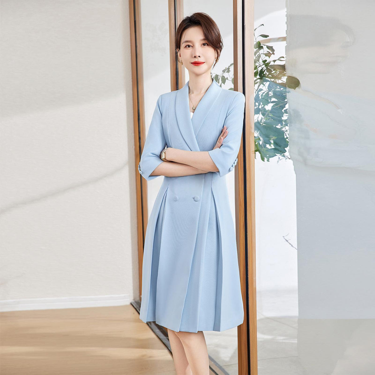 Elegant Slim-fit Summer Skirt For A Sophisticated Suit Look – Premium 0 | RICALOUX
