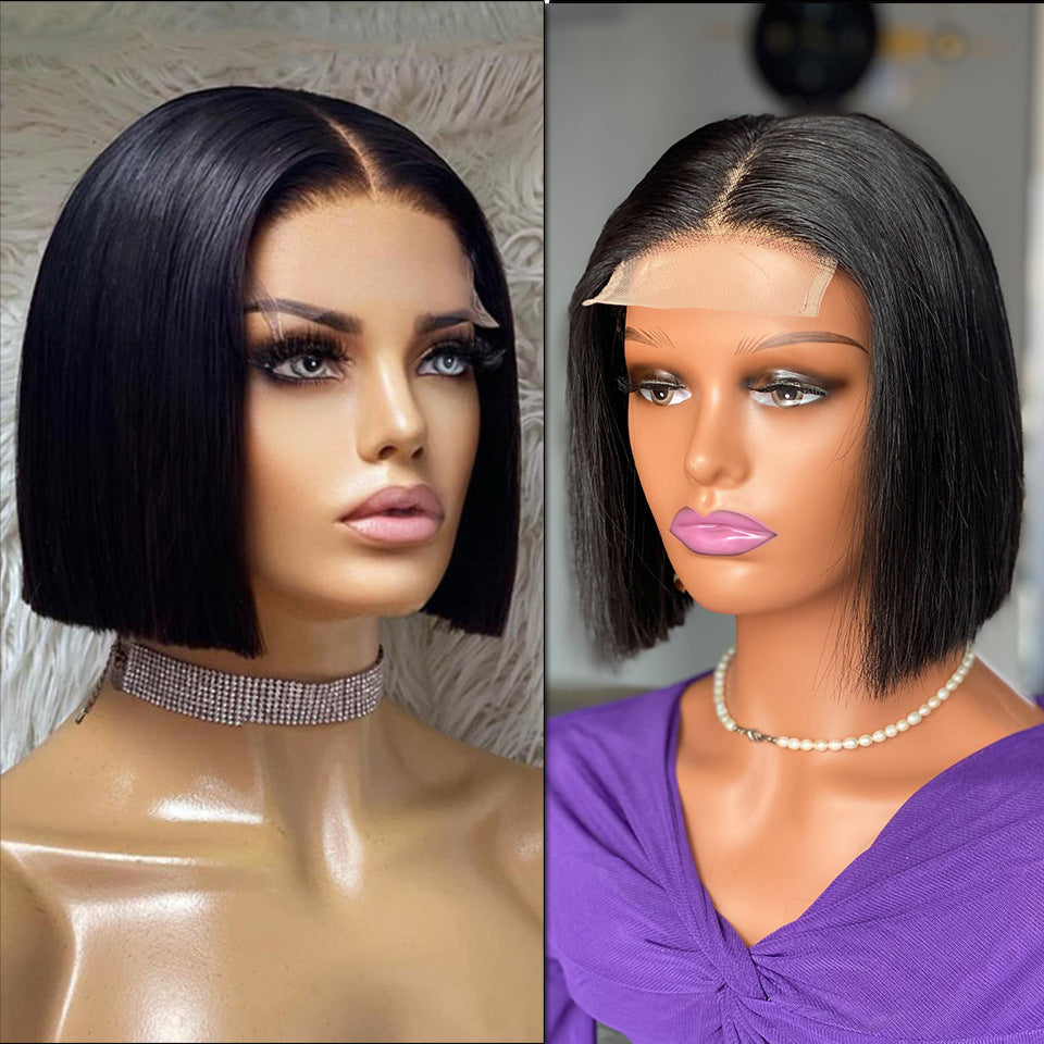 12A Vietnam Bone Straight Bob Human Hair Wigs – Premium 0 | RICALOUX