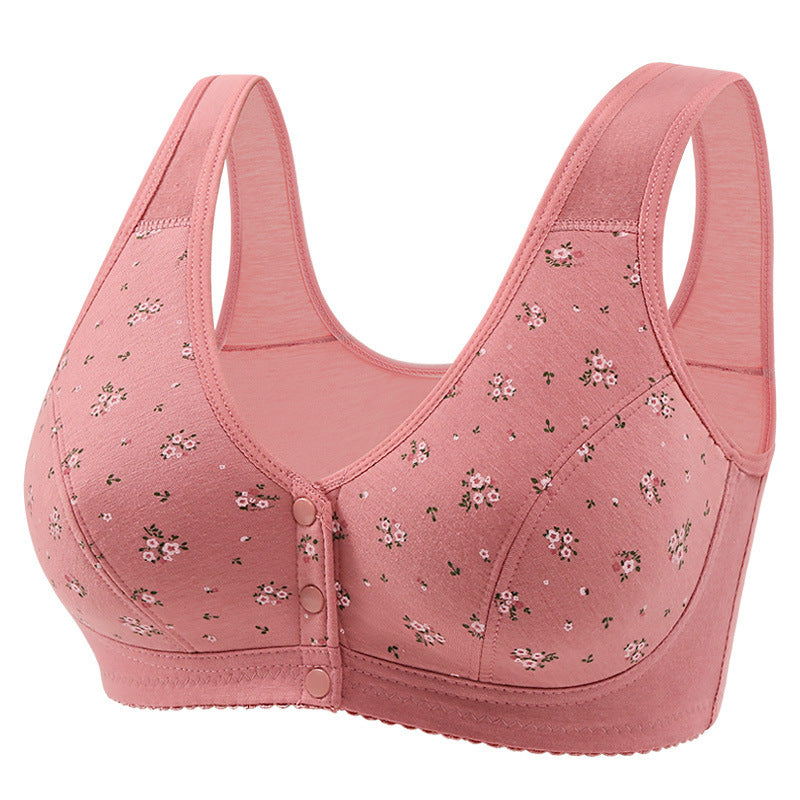 Push-up Bra For Middle-aged And Elderly Women Thin-style Lingerie by Ricaloux