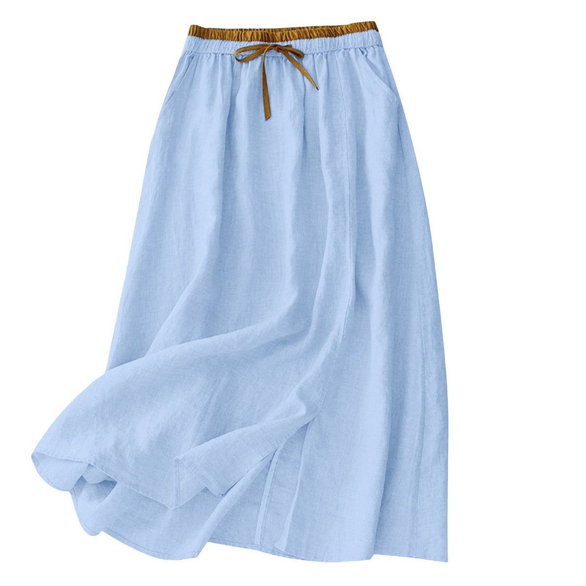 Women's Color-block Skirt With Elastic Waist – Premium 0 | RICALOUX