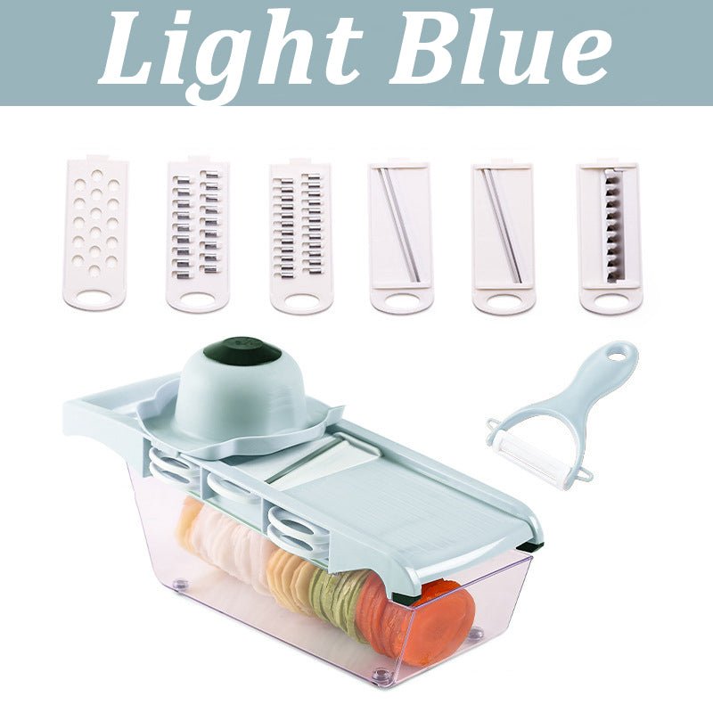 Multifunctional Vegetable Cutter Home Kitchen Slicing And Dicing Fruit Artifact - RICALOUX