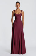 Irie Maxi Dress - Cherry Lacquer by Ricaloux