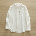 Fresh And Delicate Double-layer Cotton Shirt – Premium 0 | RICALOUX