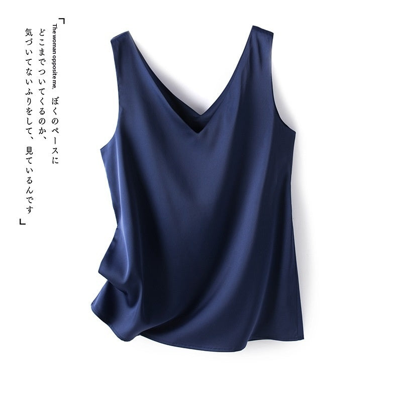 Womens Summer New Arrival Silky Satin Camisole by Ricaloux
