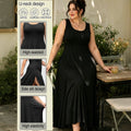 Plus-size Casual Loose-fit Womens Dress by Ricaloux