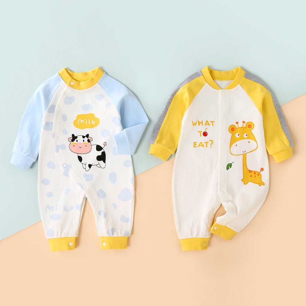 Long-sleeved Romper Girl Baby Clothes Autumn Suit - RICALOUX