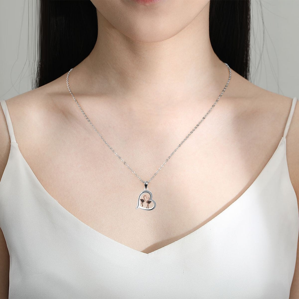 Jewelry Love Swan Love Necklace For Women by Ricaloux