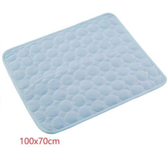 Pet Dog Cat Ice Silk Cold Nest Pad For Cooling In Summer - RICALOUX