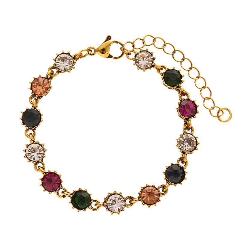 French Retro Colorful Elegant Jewelry For Women by Ricaloux