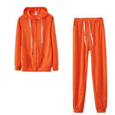Women's Clothing Solid Color Hoodie Suit Sports - RICALOUX