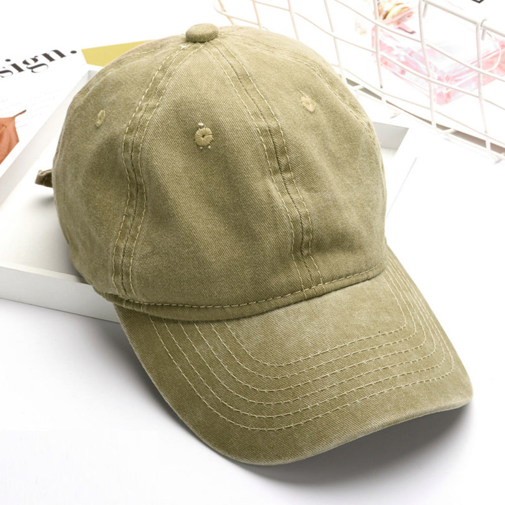 Summer Women's Solid-color Six-strand Adjustable Soft-brim Fashion Casual Baseball Cap, Suitable For Outdoor Outings, Daily Commutes And Outdoor Activities. – Premium 4 | RICALOUX