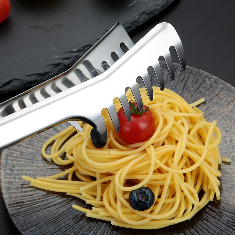 Kitchen Food Tongs Stainless Steel - RICALOUX