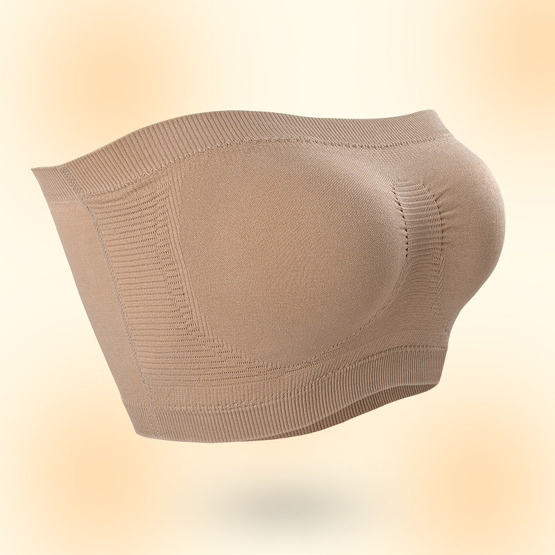 Womens Comfortable Strapless Wireless Bra by Ricaloux