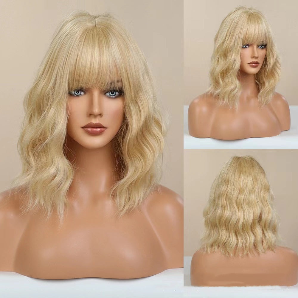 Cosplay Wig Female Curly Hair Chemical Fiber Wig – Premium 0 | RICALOUX