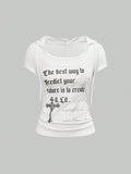 Casual Round-neck Printed Mock-two-piece T-shirt – Premium 0 | RICALOUX