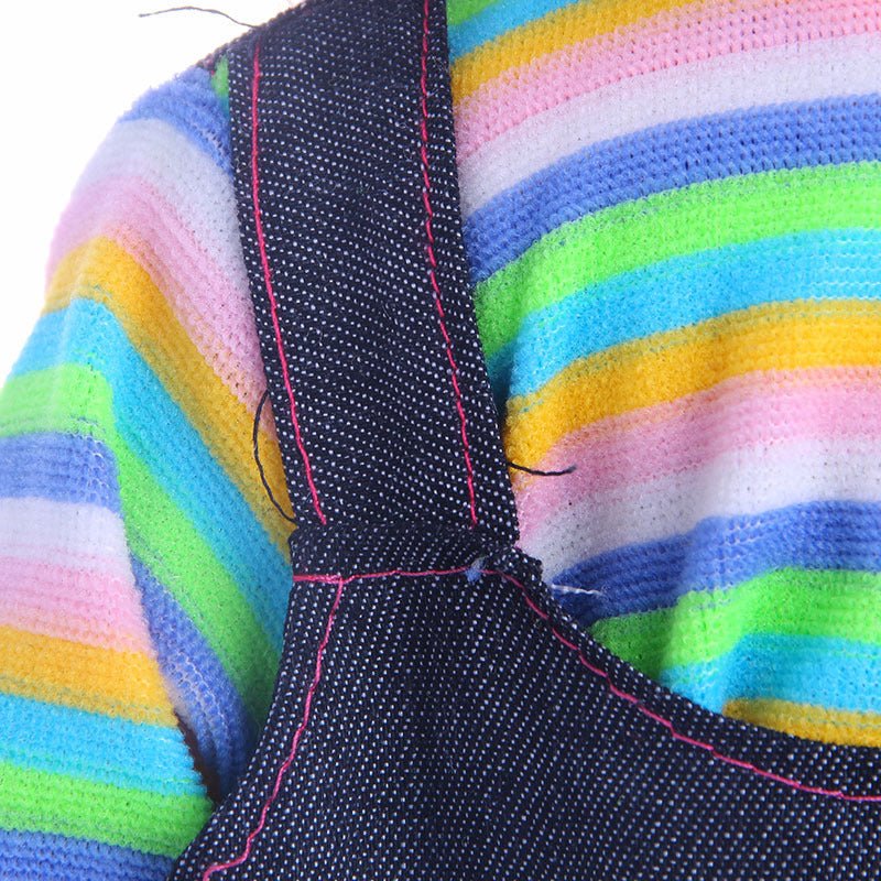 18 Inch American Girl Doll Clothes Suspender Pants Suit - RICALOUX