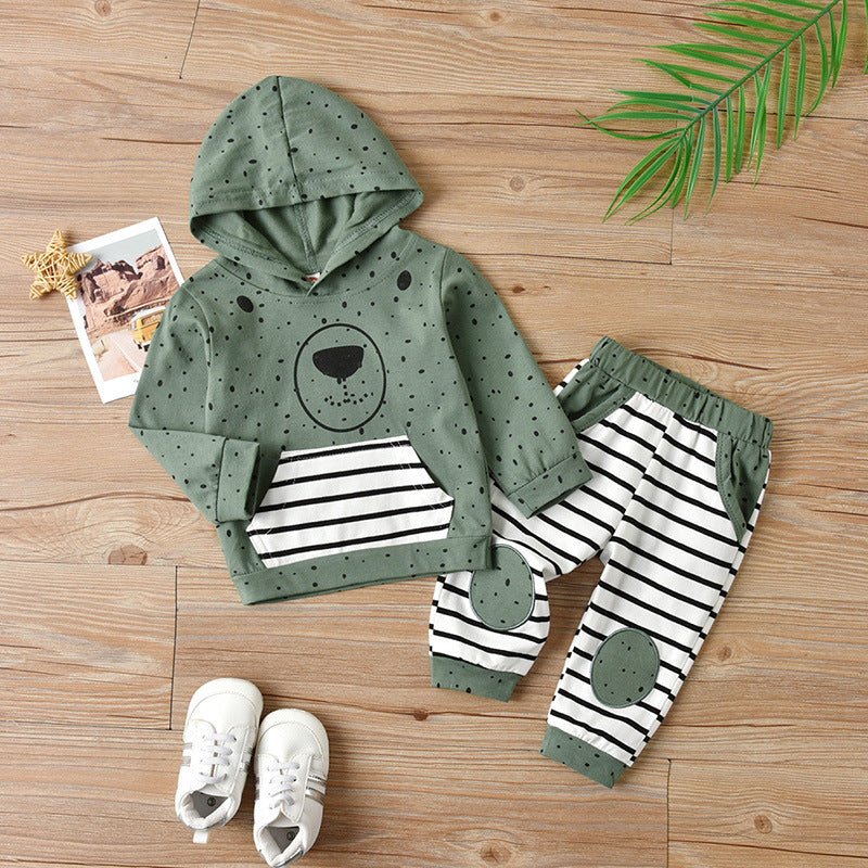 Boy's Hooded Spring And Autumn Clothing Thin - RICALOUX