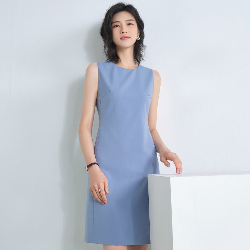Sleeveless Summer Womens Mid-length Dress Figure-flattering And Slimming – Premium 0 | RICALOUX