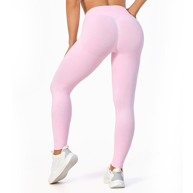 Womens High-Waisted Yoga Pants European And American Style – Premium 0 | RICALOUX