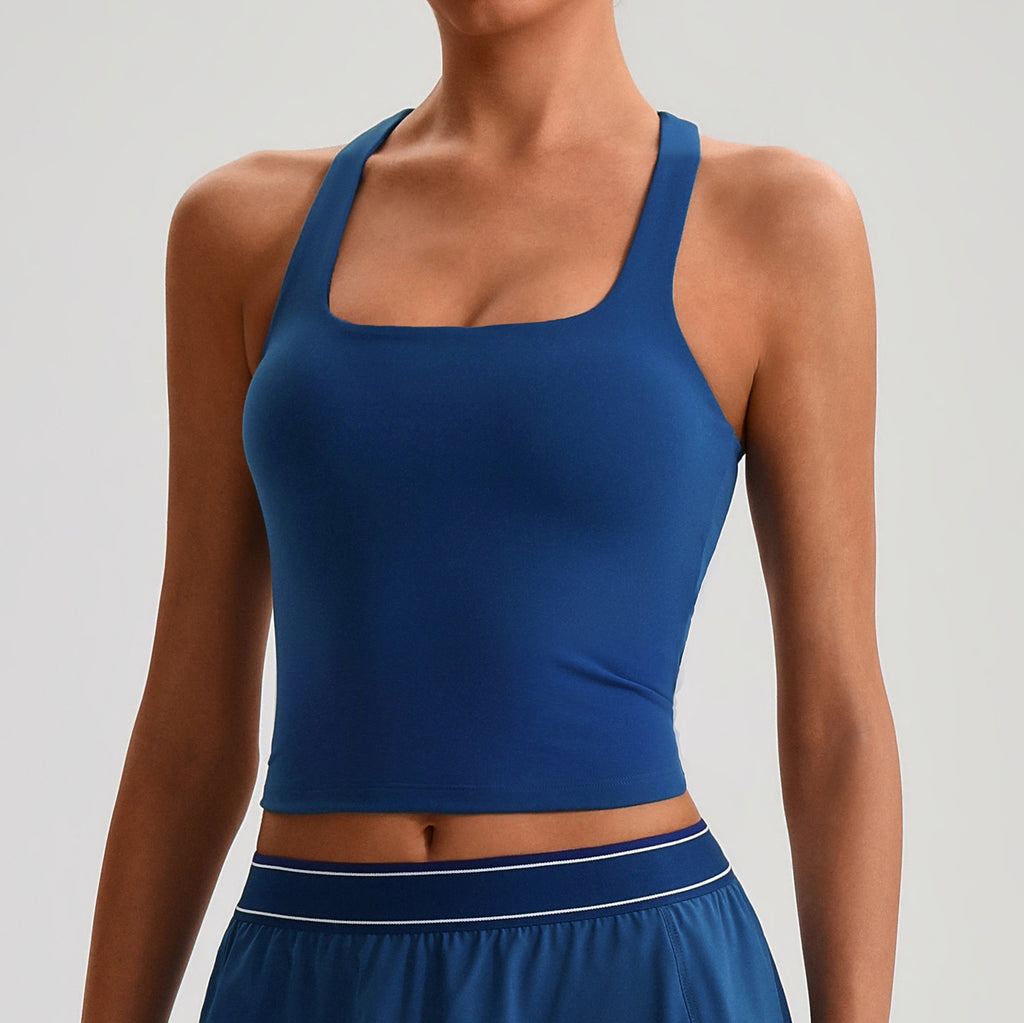 Womens Workout Top For Layering Running Sports Bra – Premium 0 | RICALOUX