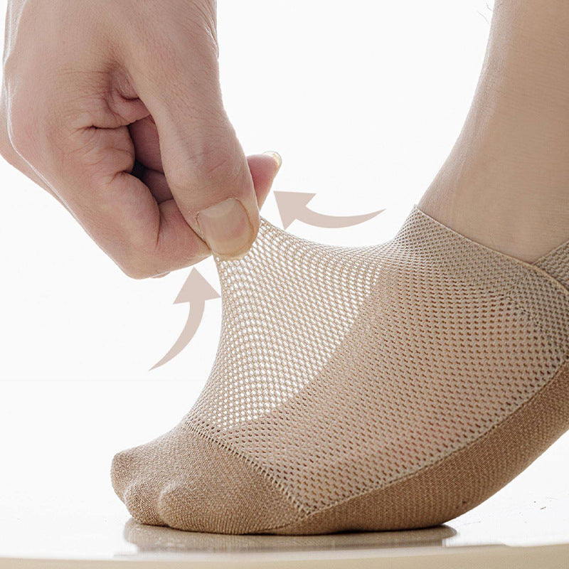 Womens Breathable Sweat-absorbent Mesh Non-slip Socks – Premium 0 | RICALOUX
