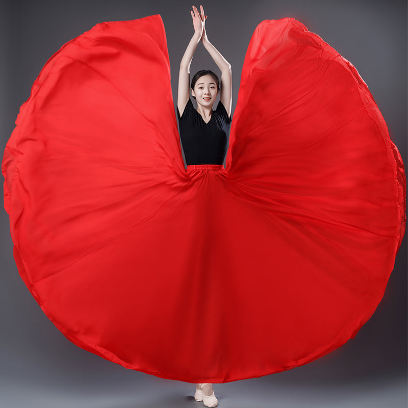 Flowing Long Dance Dress Performance Costume – Premium 0 | RICALOUX