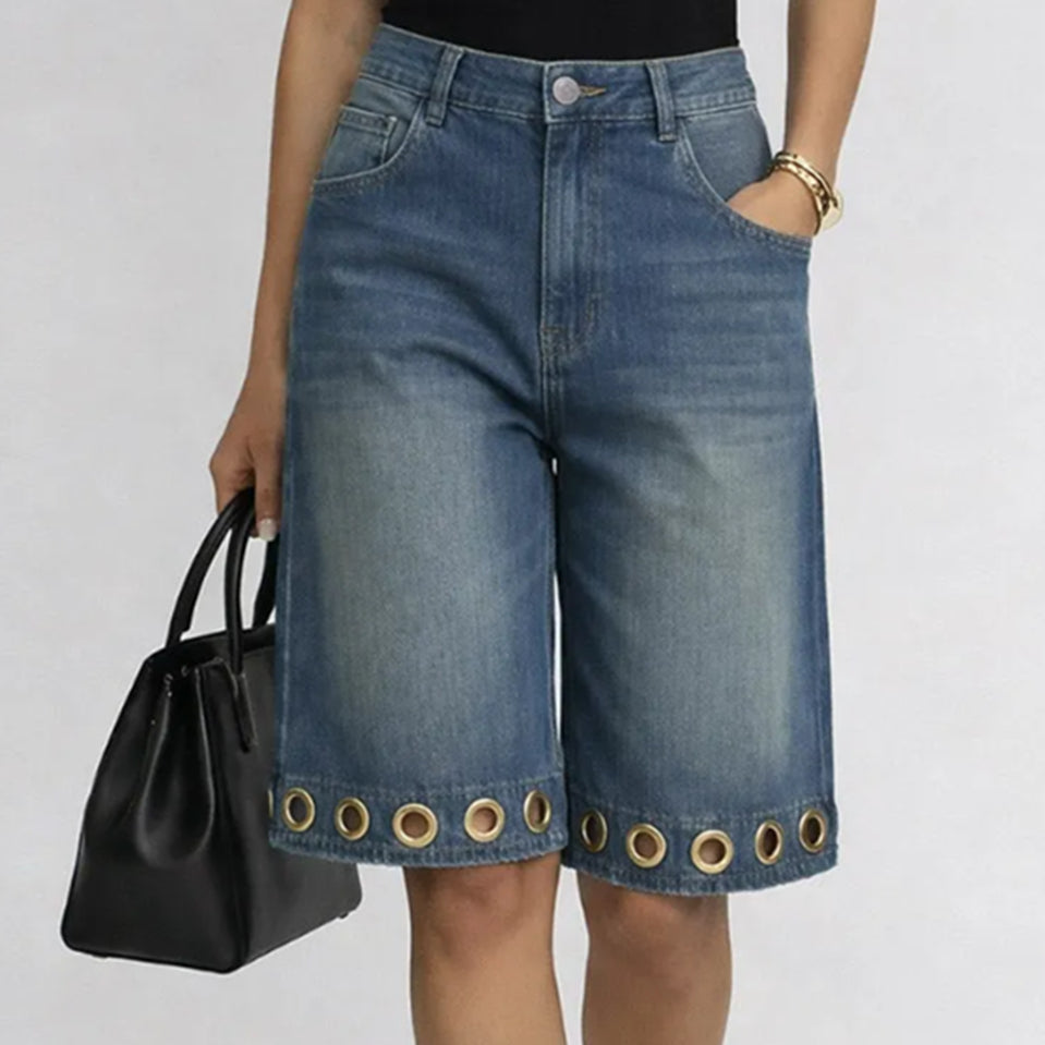 Polyester Women's Shorts by Ricaloux