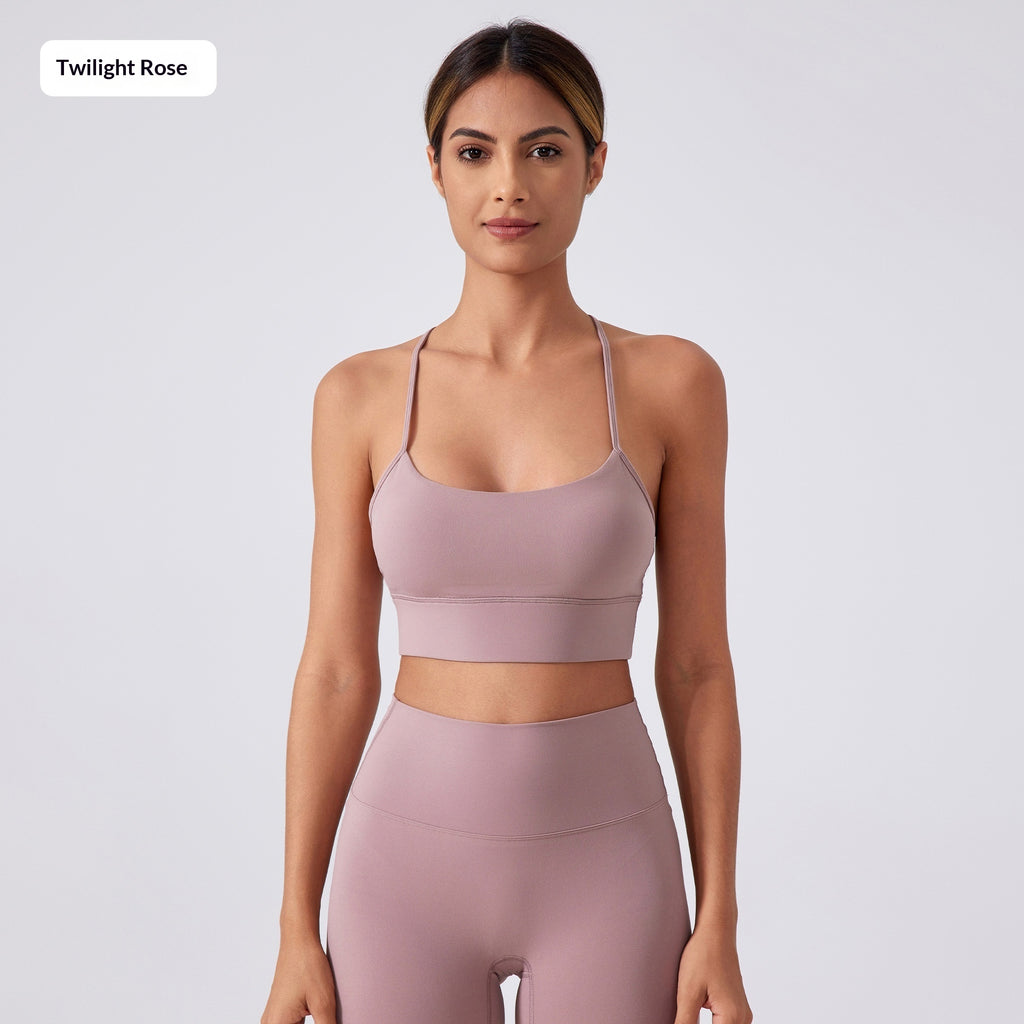 Nude-Feel Y-Back Sexy Back Yoga Bra – Premium 0 | RICALOUX