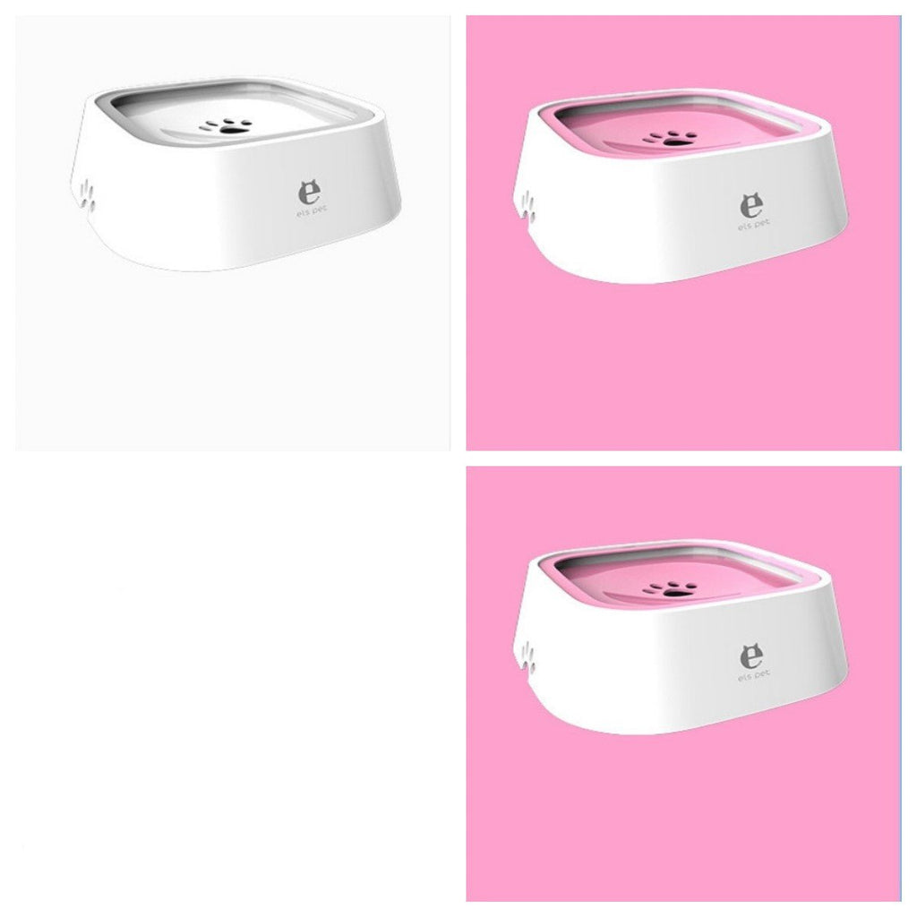 1.5L Cat Dog Water Bowl Carried Floating Bowl Anti-Overflow Slow Water Feeder Dispenser Pet Fountain ABS&PP Dog Supplies - RICALOUX