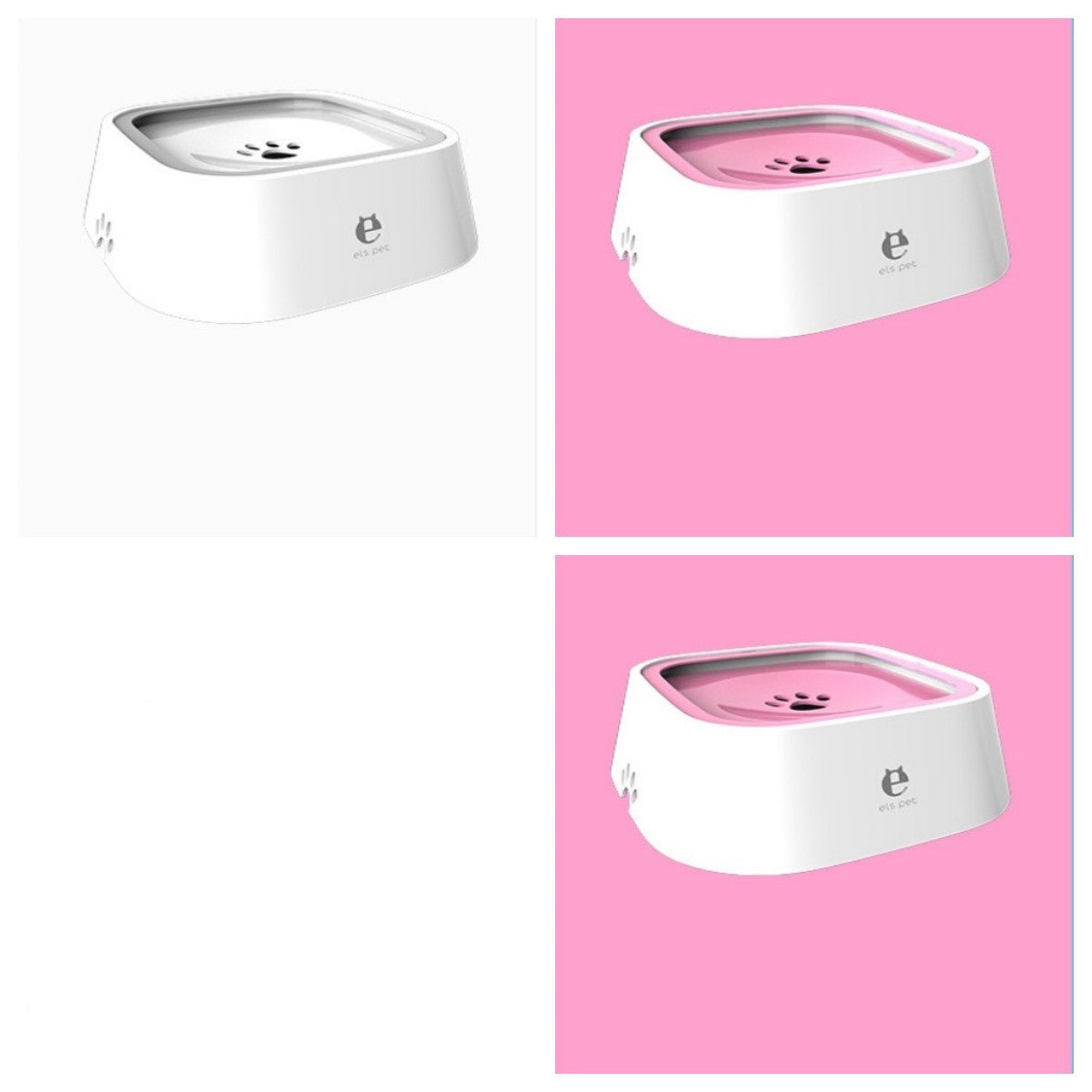 1.5L Cat Dog Water Bowl Carried Floating Bowl Anti-Overflow Slow Water Feeder Dispenser Pet Fountain ABS&PP Dog Supplies - RICALOUX