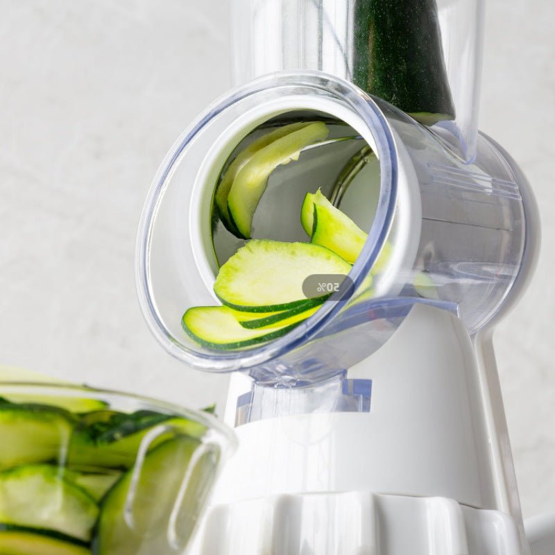 3 In 1 Vegetable Slicer Manual Kitchen Accessories Grater For Vegetable Cutter Round Chopper Mandolin Shredder Potato Home Kitchen Supplies Kitchen Gadgets - RICALOUX