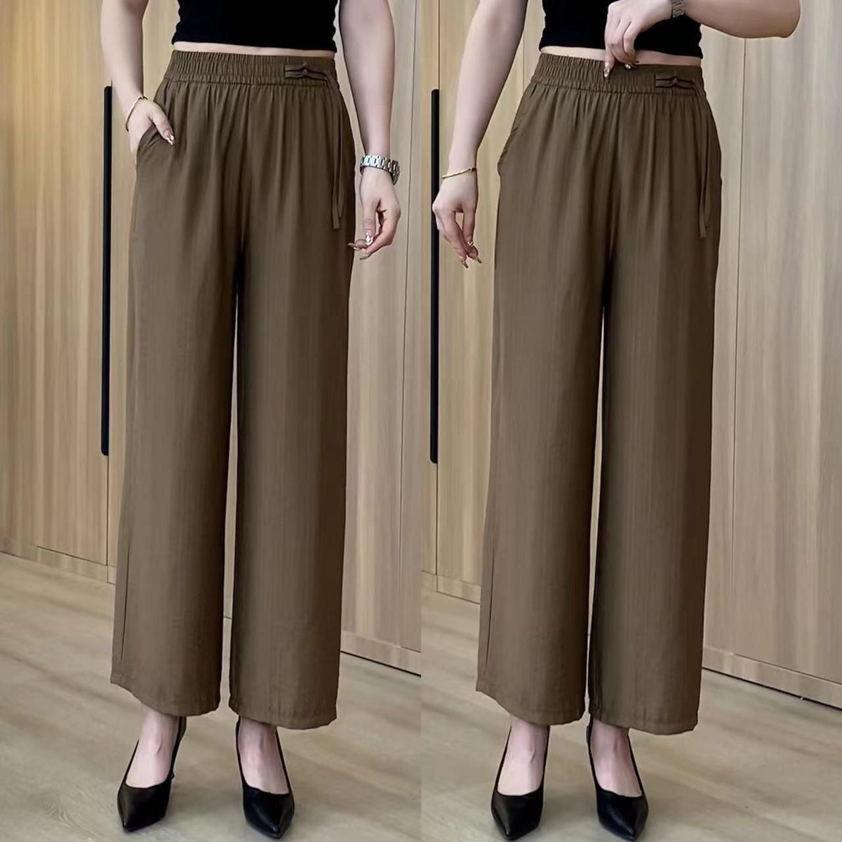 Summer New Chinese-style Capri Pants For Women by Ricaloux
