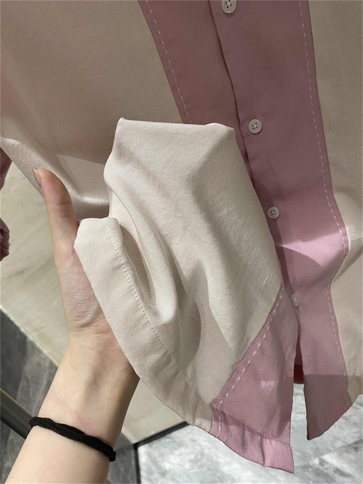 Loose Men's Lapel Shirt Short Sleeve by Ricaloux