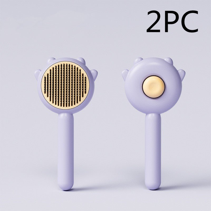 Cat Comb Massage Pet Magic Combs Hair Removal Cat And Dog Brush Pets Grooming Cleaning Supplies Scratcher - RICALOUX