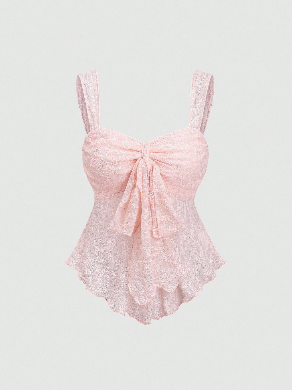 French-style Solid-color Lace Jacquard Camisole Top – Premium 0 | RICALOUX