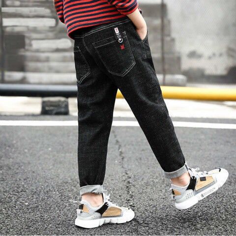 Boys' Denim Trousers Trousers Children's Clothing - RICALOUX