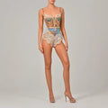 Womens New Strap-style Sexy Lace Jumpsuit by Ricaloux