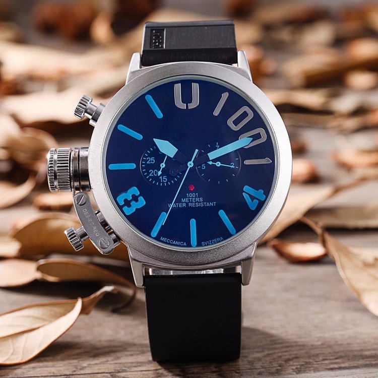 Foreign trade WISH explosion models selling brand men 5-needled automatic mechanical movement watches Mens derivative goods by Ricaloux