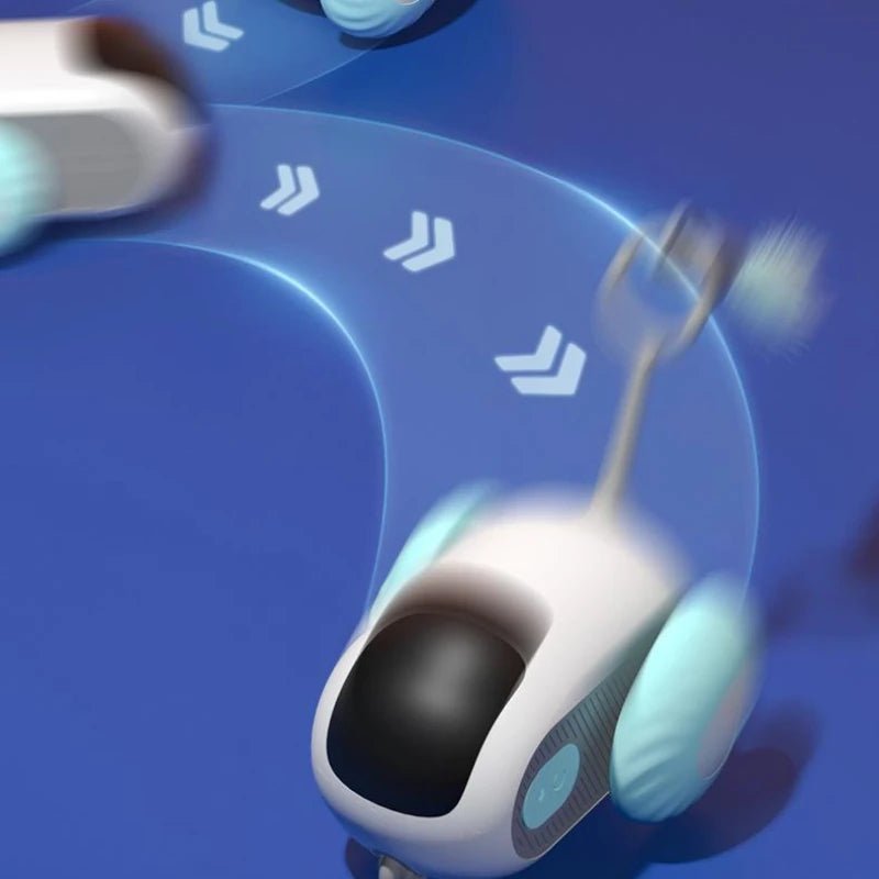 Remote Control Interactive Cat Car Toy USB Charging Chasing Automatic Self-moving Remote Smart Control Car Interactive Cat Toy Pet Products - RICALOUX