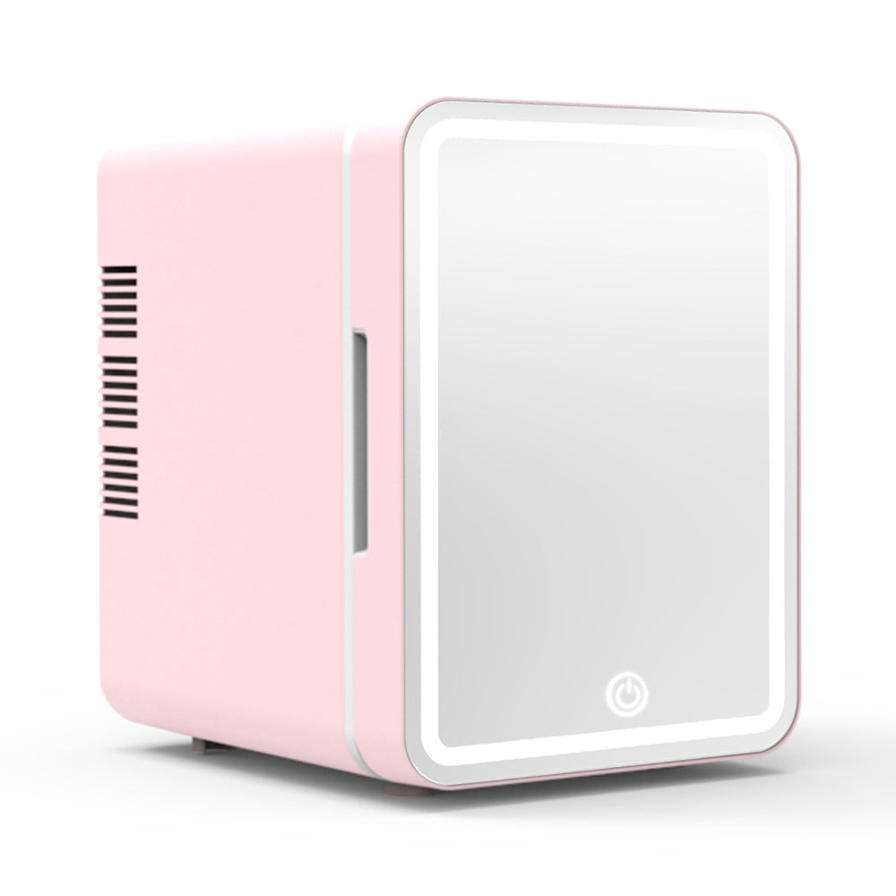 Beauty Refrigerator Makeup Skin Care Products Mini Smal110V Portable Built-in Light Car Refrigerator by Ricaloux