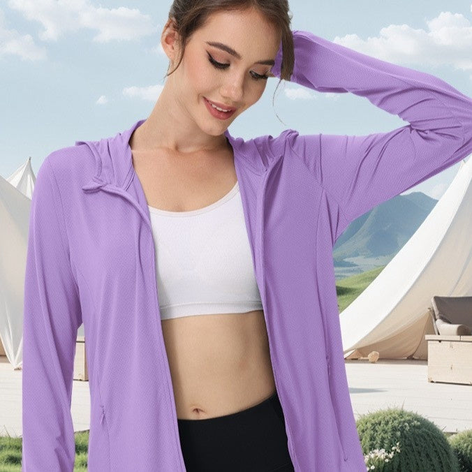 Summer Womens Sun-protective Clothing Plus-size Womens Lightweight Jacket – Premium 0 | RICALOUX