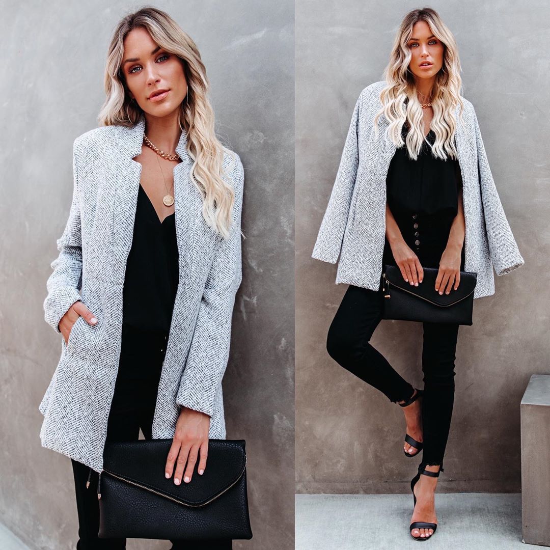Fashionable And Versatile Woolen Suit Coat For Women - RICALOUX